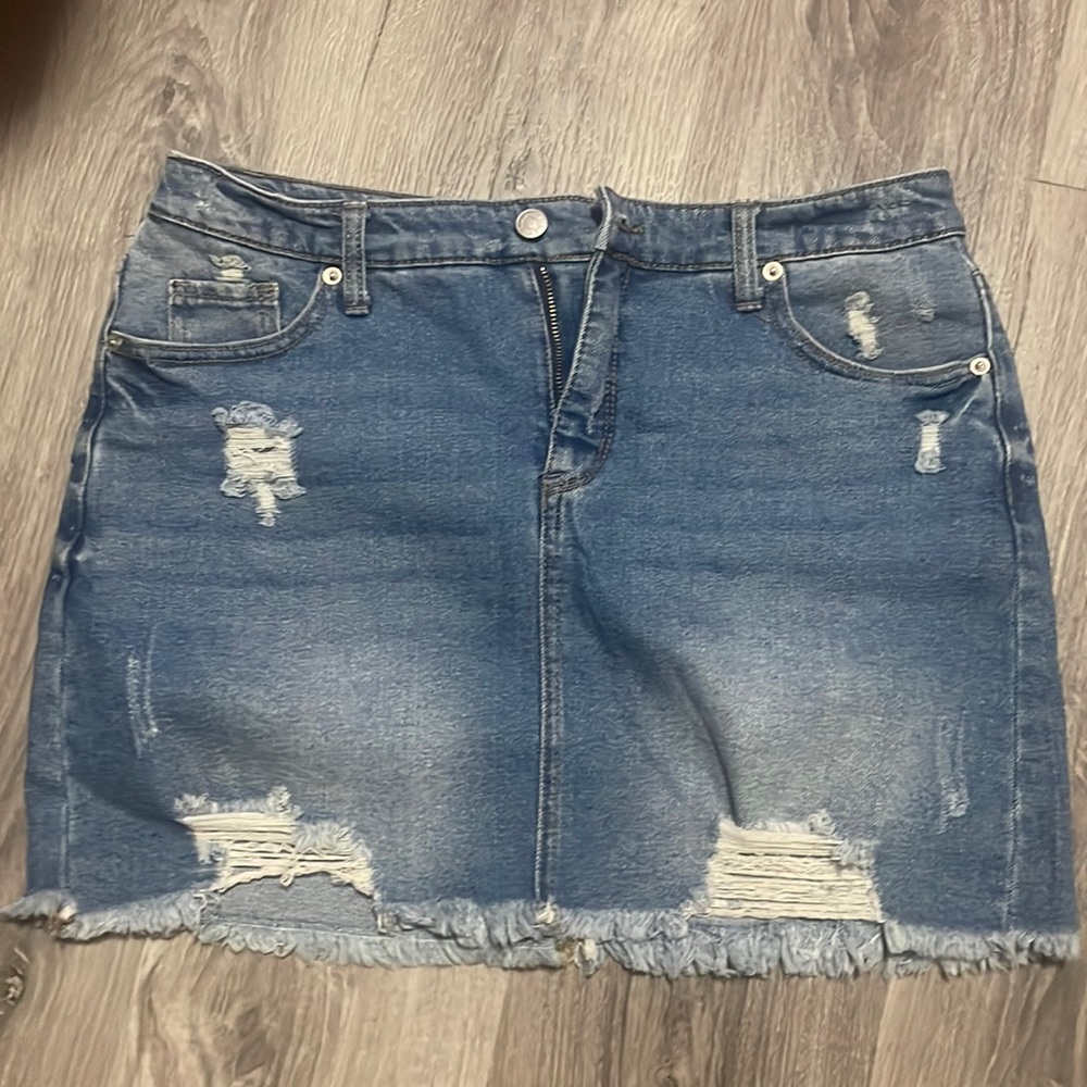 Wild Fable Denim Mini Skirt